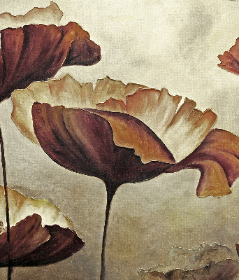 Blackout roller blind Flowers