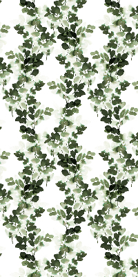 Blackout roller blind for window Leaves