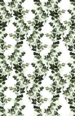 Blackout roller blind for window Leaves