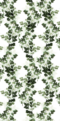 Blackout roller blind for window Leaves