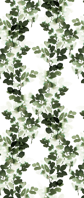 Blackout roller blind for window Leaves