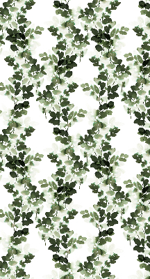 Blackout roller blind for window Leaves