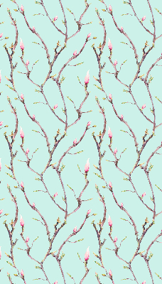 Fabric roller blind for window Twigs