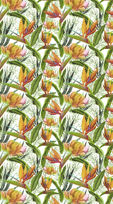 Blackout roller blind Exotic plants