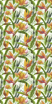 Blackout roller blind Exotic plants