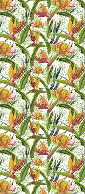Blackout roller blind Exotic plants