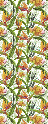 Blackout roller blind Exotic plants