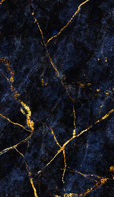 Blackout roller blind Navy blue marble