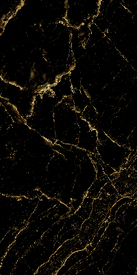 Fabric roller blind for window Black marble