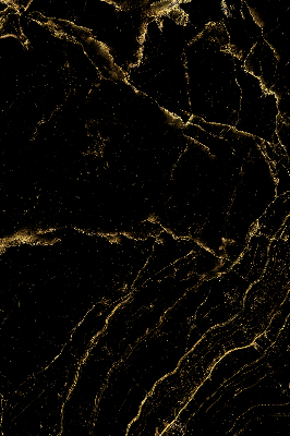 Fabric roller blind for window Black marble