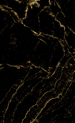 Fabric roller blind for window Black marble