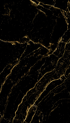 Fabric roller blind for window Black marble