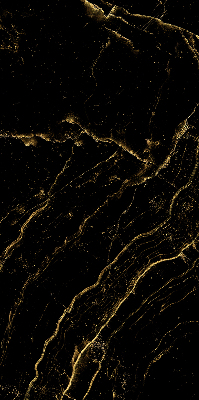 Fabric roller blind for window Black marble