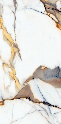 Fabric roller blind for window marble pattern