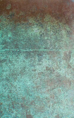 Fabric roller blind for window Green sheet metal