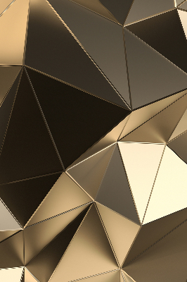 Blackout roller blind Golden triangles