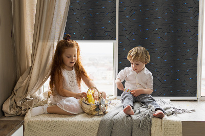 Blackout roller blind for window Technology