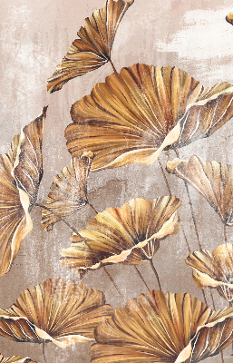 Fabric roller blind for window Plants