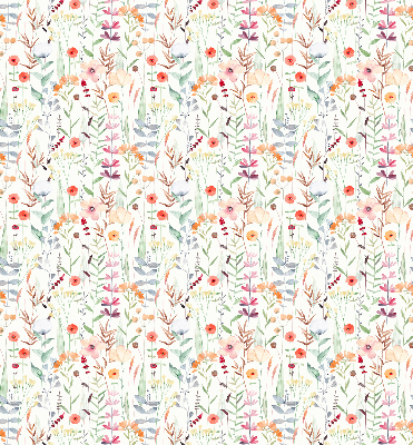 Blackout roller blind Colorful flowers