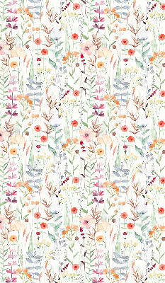Blackout roller blind Colorful flowers
