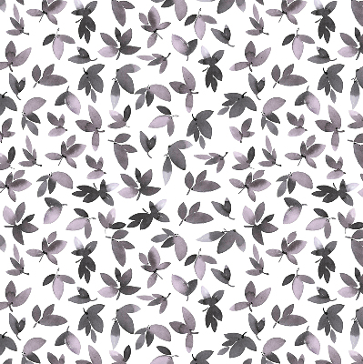 Blackout roller blind Dark pink leaves
