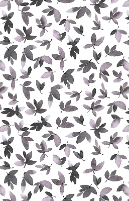 Blackout roller blind Dark pink leaves
