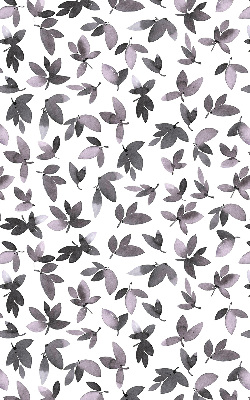 Blackout roller blind Dark pink leaves