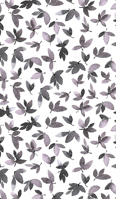 Blackout roller blind Dark pink leaves