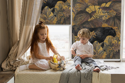Fabric roller blind for window Puma