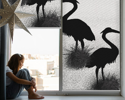 Blackout roller blind Herons