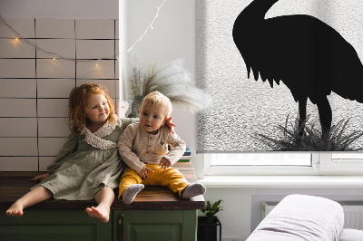 Blackout roller blind Herons