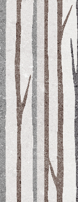 Blackout roller blind for window Tree trunks