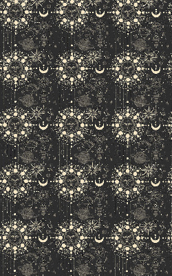 Fabric roller blind for window Cosmos
