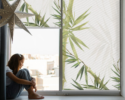 Blackout roller blind Bamboo
