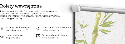Blackout roller blind Bamboo