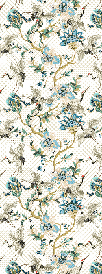 Blackout roller blind Flowers and birds