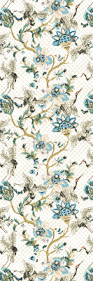 Blackout roller blind Flowers and birds