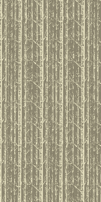 Fabric roller blind for window Tree trunks