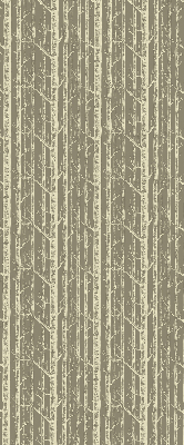 Fabric roller blind for window Tree trunks