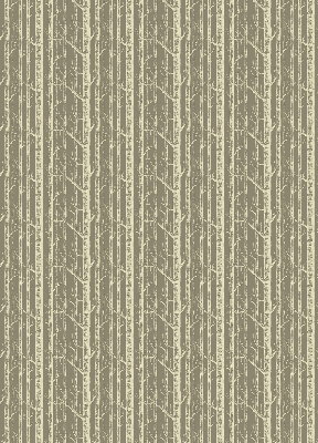 Fabric roller blind for window Tree trunks