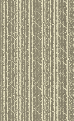 Fabric roller blind for window Tree trunks
