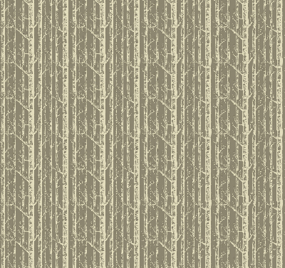 Fabric roller blind for window Tree trunks