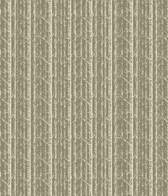 Fabric roller blind for window Tree trunks