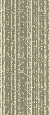 Fabric roller blind for window Tree trunks
