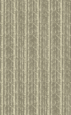 Fabric roller blind for window Tree trunks