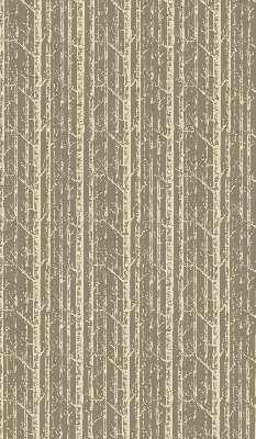 Fabric roller blind for window Tree trunks