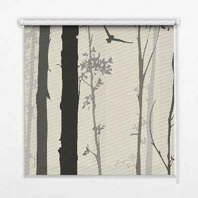 Blackout roller blind Trees