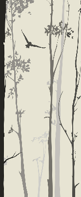 Blackout roller blind Trees