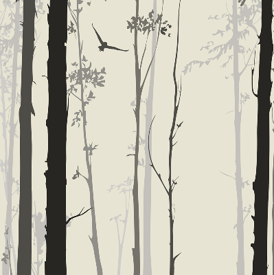 Blackout roller blind Trees
