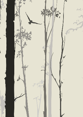 Blackout roller blind Trees